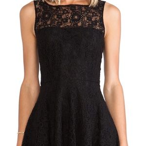BB Dakota Cyrus Black Lace Dress